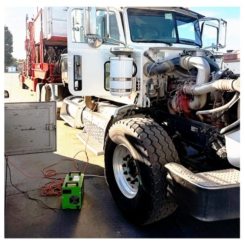 TrucX DPF cleaning system