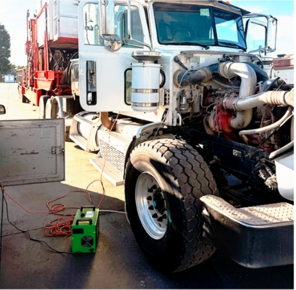 TrucX DPF cleaning system